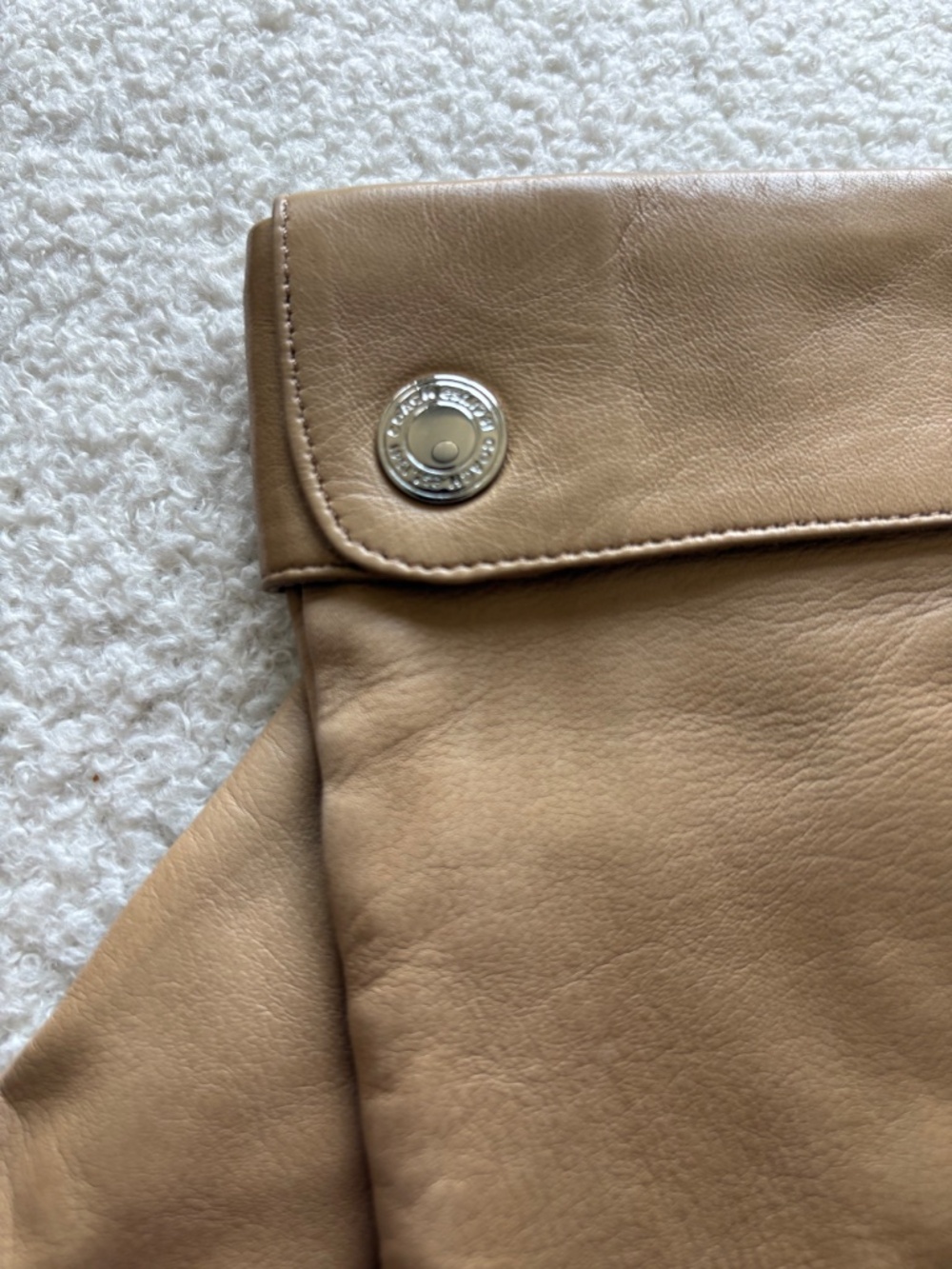 Vintage Coach Leather Gloves - Picture 3 of 5